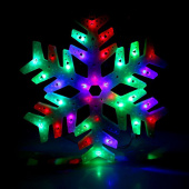 Светодиодная LED снежинка