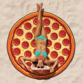 Пляжный коврик Пицца