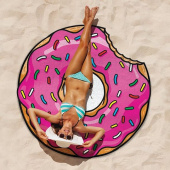 Пляжный коврик Пончик