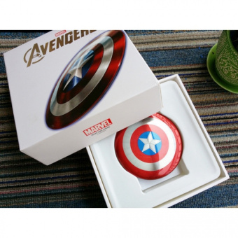 Внешний аккумулятор Marvel Avengers Power Bank фото в интернет-магазине подарков MarketSmart
