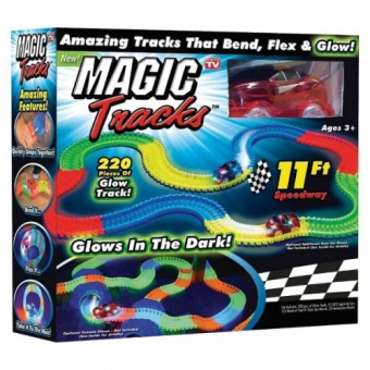 Конструктор Magic Tracks 220 деталей фото в интернет-магазине подарков MarketSmart