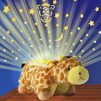 Ночник-проектор музыкальный Жираф фото в интернет-магазине подарков MarketSmart