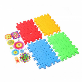 Конструктор-шестеренки Funny Bricks (81 деталь) фото в интернет-магазине подарков MarketSmart