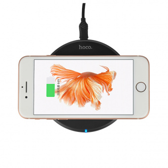 Беспроводное зарядное устройство Hoco CW9 Exalted Wireless Charging фото в интернет-магазине подарков MarketSmart