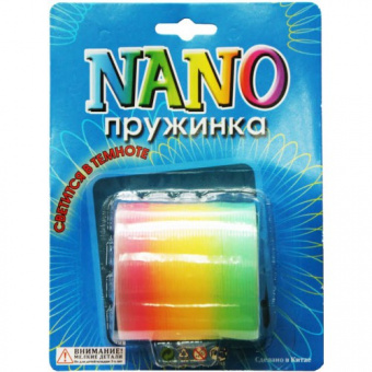 Nano Пружинка Светящаяся в Темноте фото в интернет-магазине подарков MarketSmart