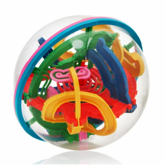 Игрушка - головоломка Шар Лабиринт Magical 100 ходов фото в интернет-магазине подарков MarketSmart
