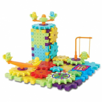 Конструктор-шестеренки Funny Bricks (81 деталь) фото в интернет-магазине подарков MarketSmart