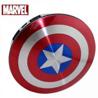 Внешний аккумулятор Marvel Avengers Power Bank фото в интернет-магазине подарков MarketSmart