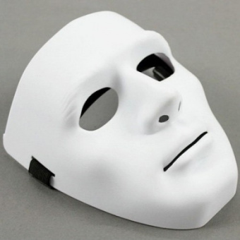 Маска Jabbawockeez белая фото в интернет-магазине подарков MarketSmart