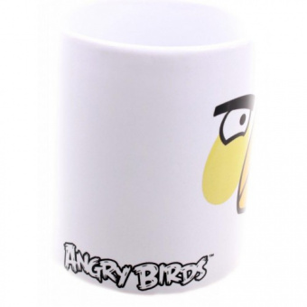 Кружка Angry Birds белая фото в интернет-магазине подарков MarketSmart