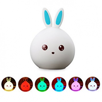 Светодиодный LED светильник Зайчик Cute Rabbit фото в интернет-магазине подарков MarketSmart