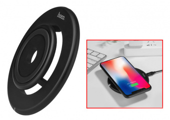 Беспроводное зарядное устройство Hoco CW9 Exalted Wireless Charging фото в интернет-магазине подарков MarketSmart