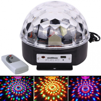 Светодиодный Диско шар LED Magic Ball Light фото в интернет-магазине подарков MarketSmart