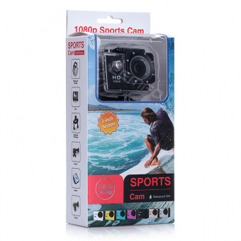 Экшн камера Sports Cam HD 1080P фото в интернет-магазине подарков MarketSmart