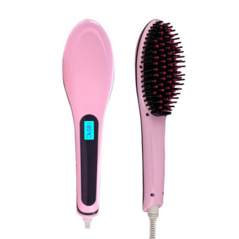Электрическая расческа выпрямитель Fast Hair Straightener фото в интернет-магазине подарков MarketSmart