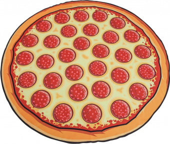 Пляжный коврик Пицца фото в интернет-магазине подарков MarketSmart